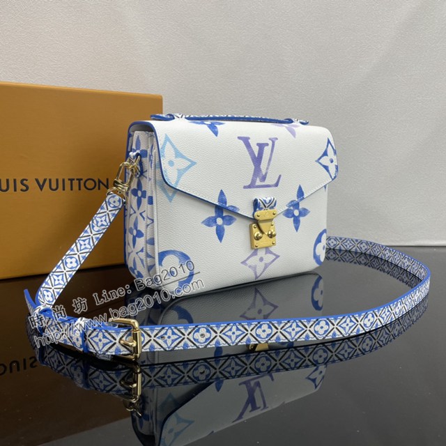 Lv路易威登2023專櫃新款Pochette Metis手袋 LV手提單肩斜挎女包 M23055 ydh5105
